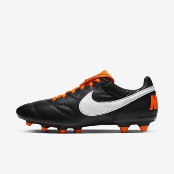 Nike Premier II FG - Férfi Focicipő - Fekete/Narancssárga/Fehér